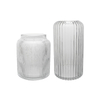 Cylindrical Striped Glass Vase YD-CGV-119