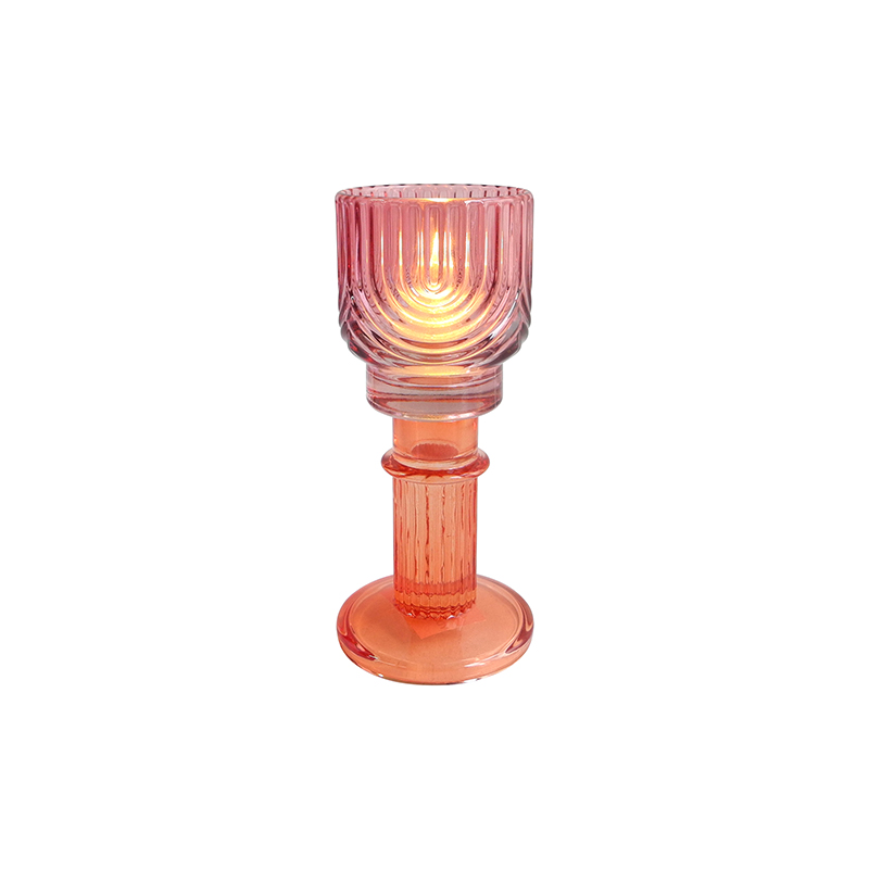 Striped Modern Candle Holder YD-HDWC-230