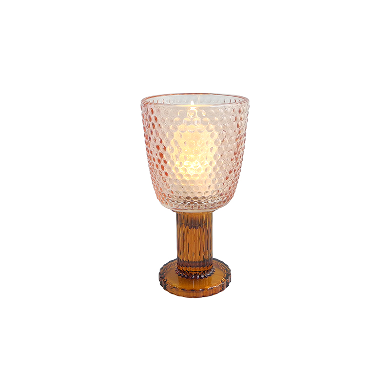 Polka Dot Modern Candle Holder YD-HDWC-226