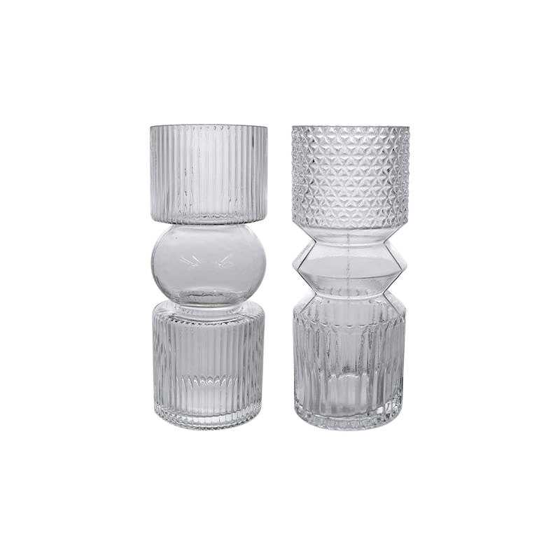 Graphic Combination Glass Vase YD-CGV-170