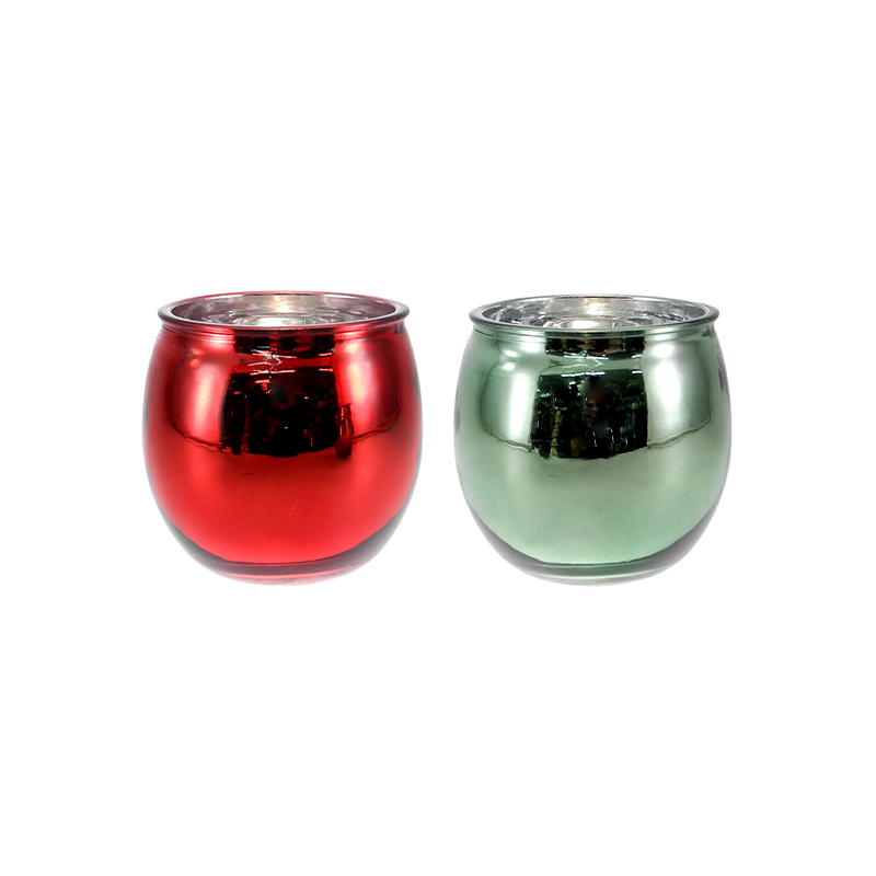 Electroplated Spherical Candleholder YD-CX-161