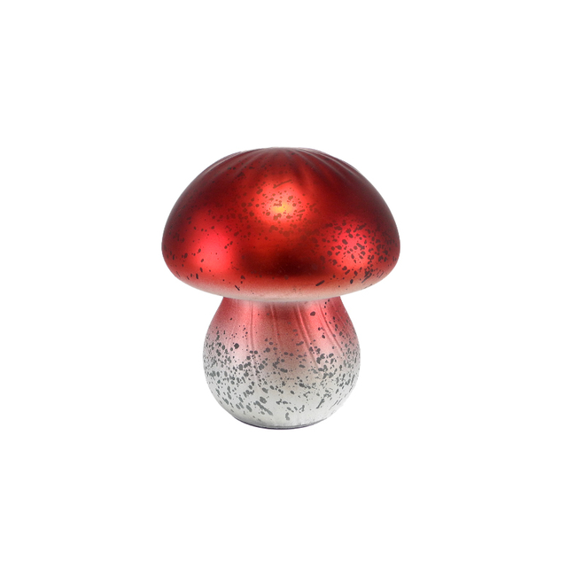 Electroplated Silver-fragmented Mushroom Lamp YD-CX-116