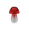 Electroplated Silver Fragments Striped Mushroom Lamp YD-CX-117