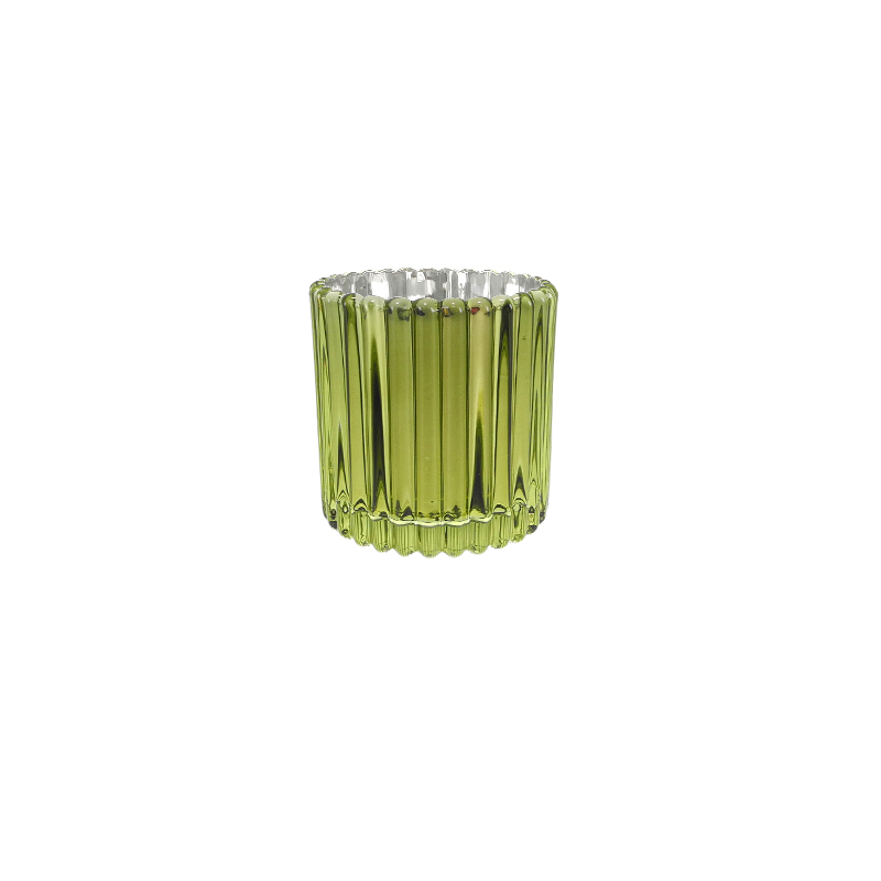 Striped Electroplated Candleholder YD-CX-173