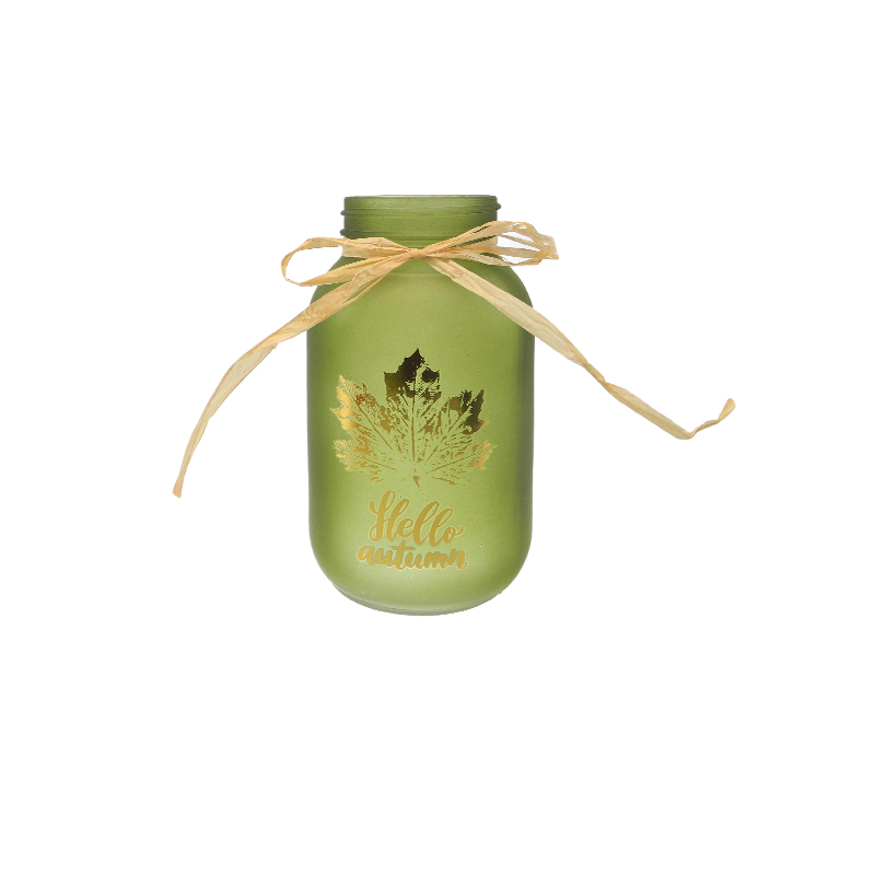 Autumn Decorative Silk-Mouthed Glass Vase YD-TDH-143