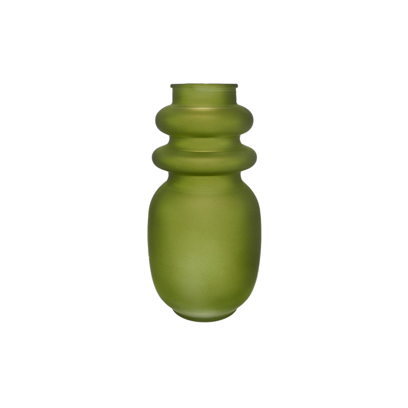 Polished And Tinted Glass Vase YD-TDH-165