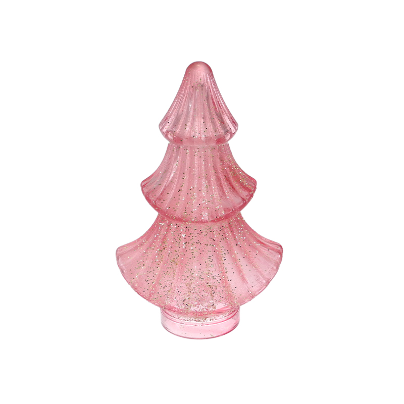 Pink Frosted Glitter Christmas Tree YD-CX-135