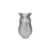 Ribbed And Irregularly Shaped Glass Vase YD-TDH-123