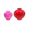 Valentine's Day Heart-shaped Engraved Glass Vase YD-VL-074