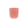 Arc-shaped Bottom Colored Glass Flower Pot YD-FPWP-041