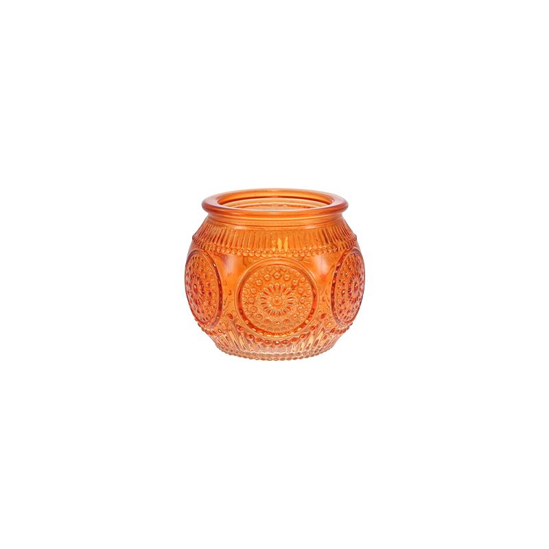 Texture Round Ball Colored Candle Holder YD-SS-133