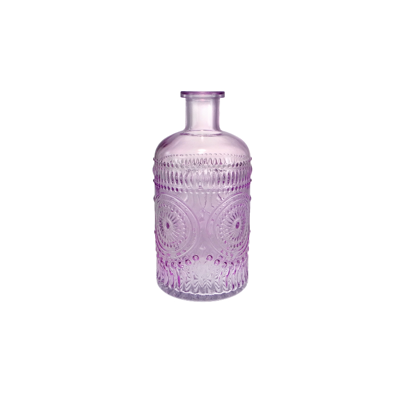 Purple Tinted Glass Vase YD-SS-139