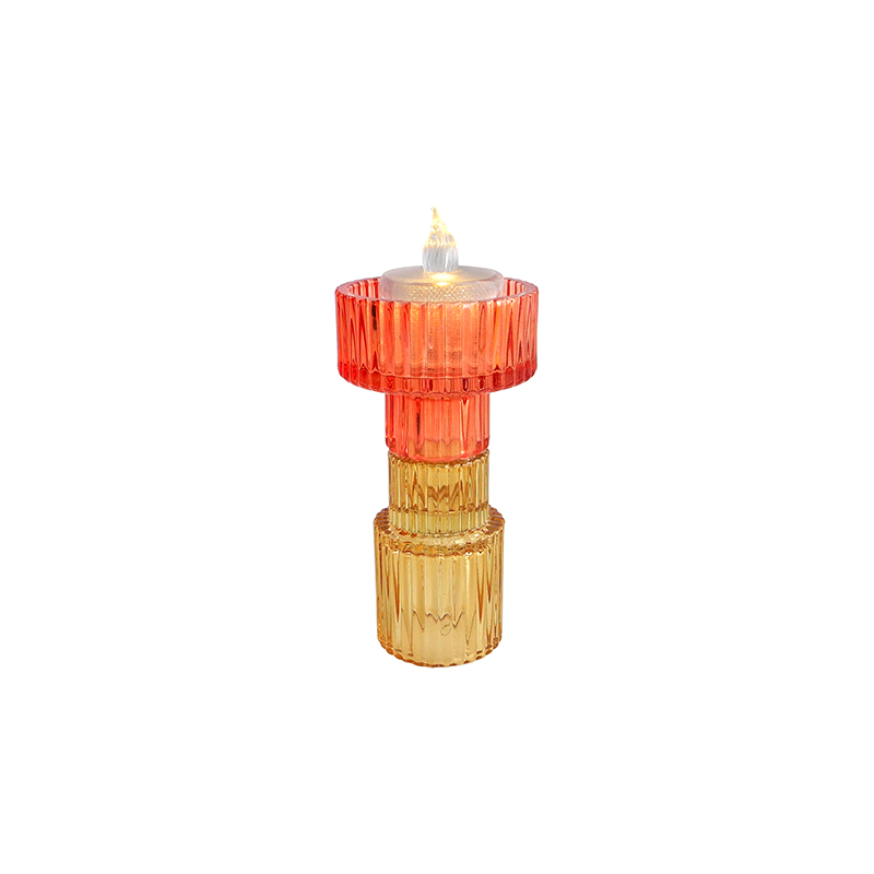 Striped Two-purpose Candle Holder YD-HDWC-244