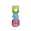 Striped Tricolor Double Candle Holder YD-HDWC-250