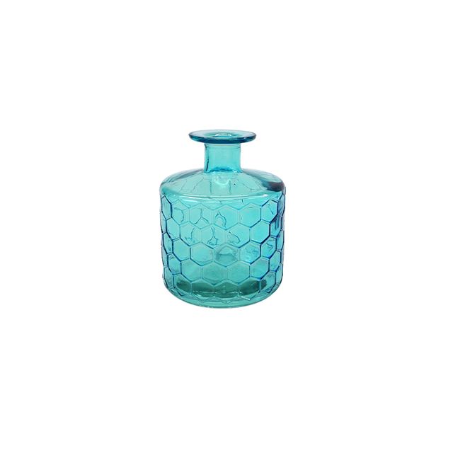 Embossed Spray Color Small Mouth Flower Bud Vase YD-ND-302