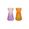Conical Gradient Spray Color Glass Vase YD-ND-323