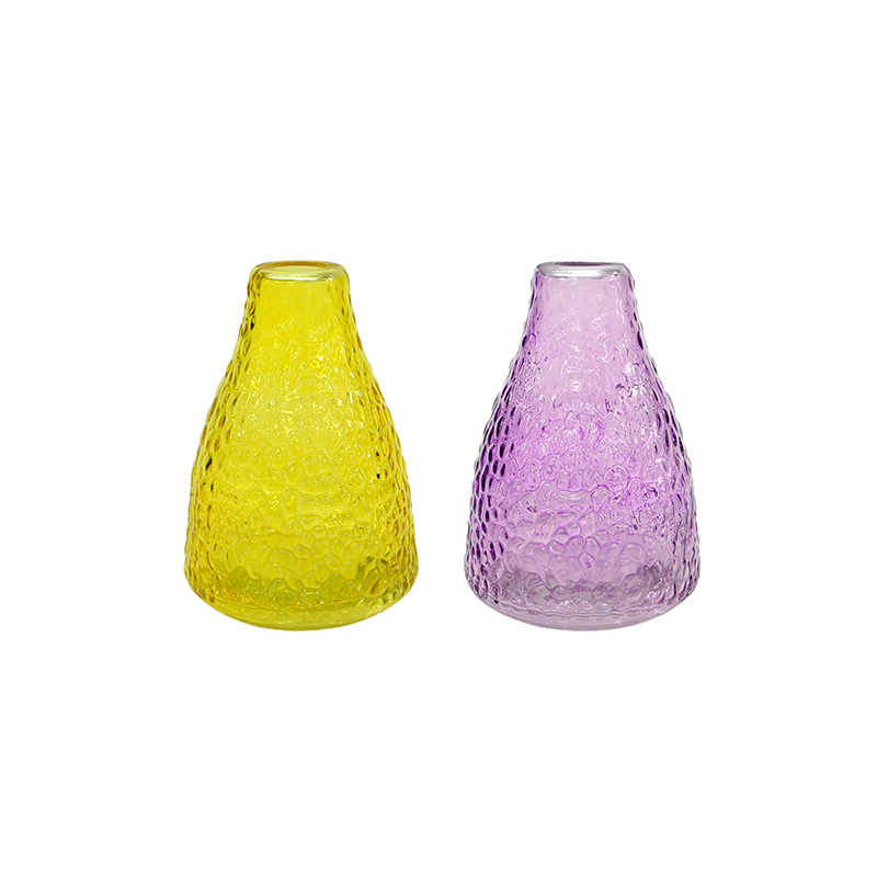 Gravel Texture Spray Color Flower Bud Vase YD-ND-359
