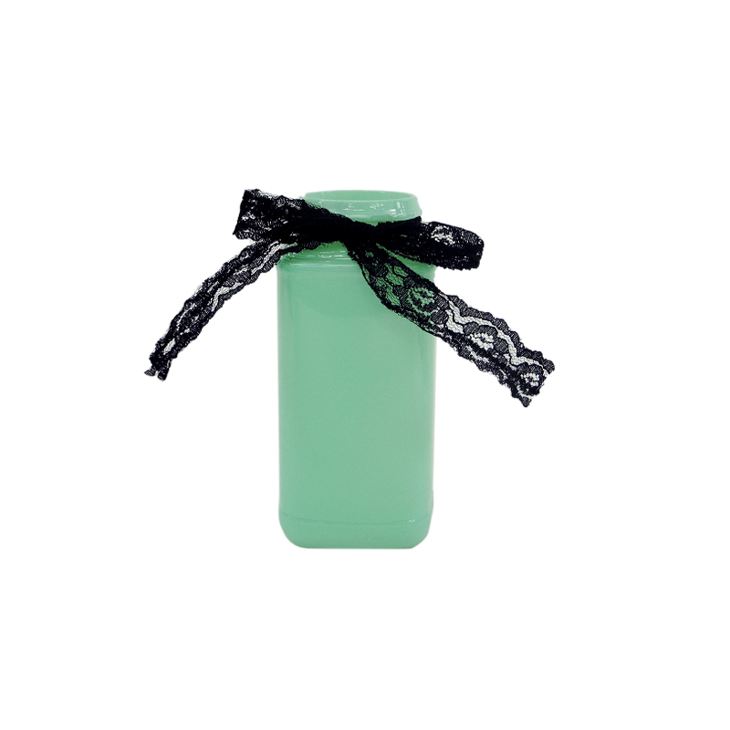 Halloween Green Enamel Painted Glass Bottle YD-HAL-109