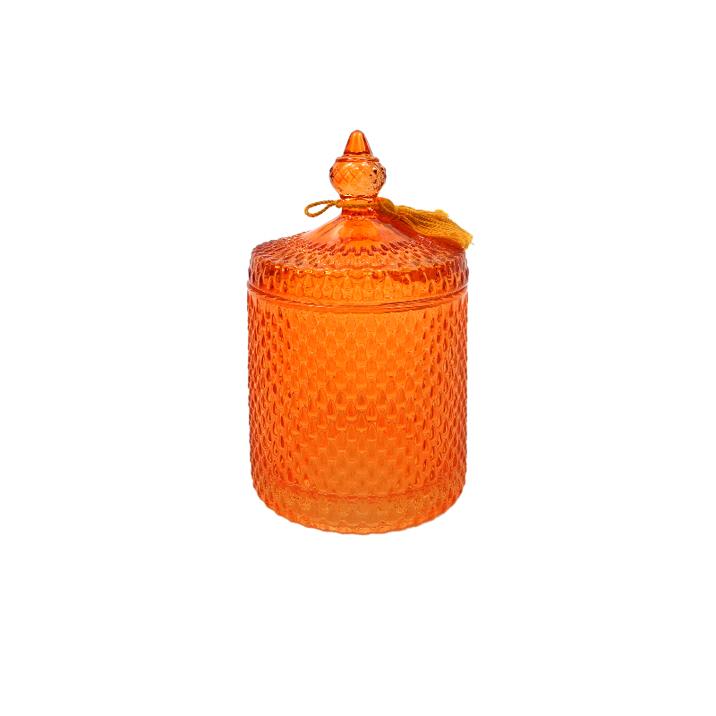 Tassel Accessory Covered Candle YD-ND-461