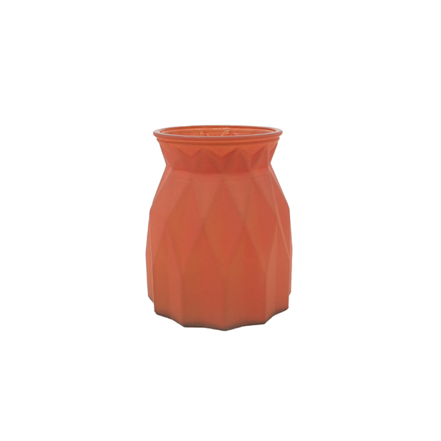 Textured Frosted Glass Vase YD-ND-465