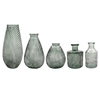 Leaf-textured Glass Vase YD-TDH-086