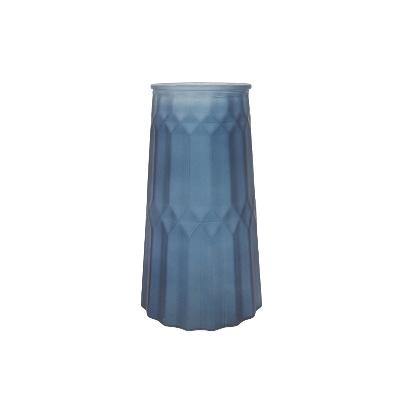 Frosted Glass Vase in Autumn YD-TDH-070