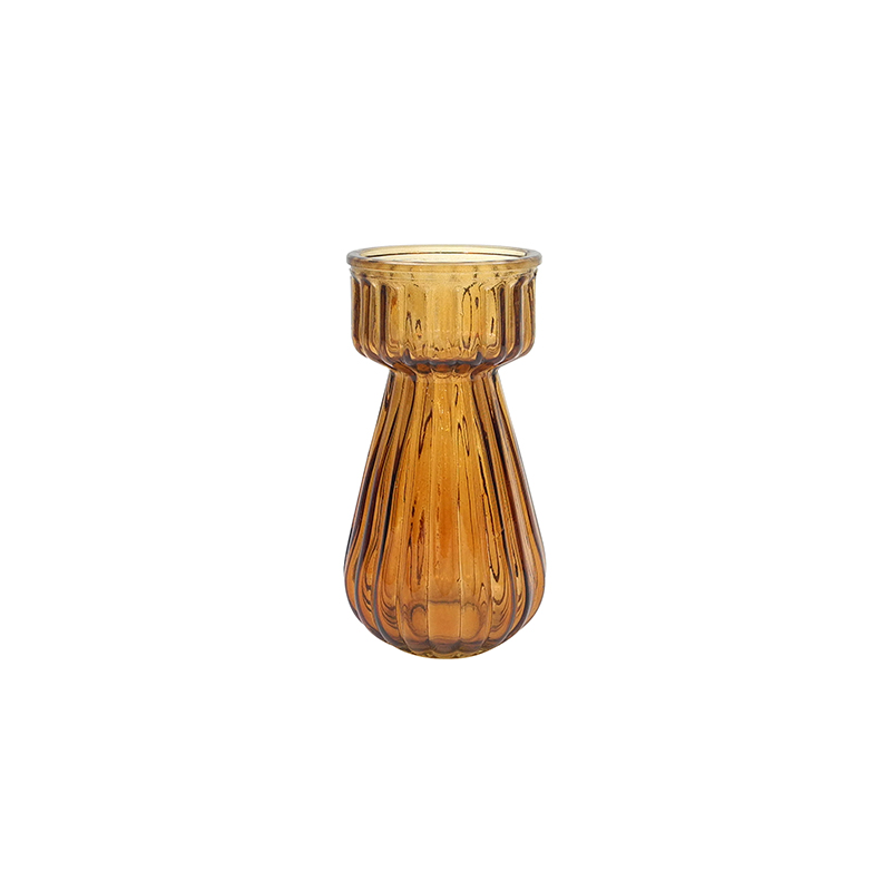 Autumn-colored Glass Vase YD-TDH-059