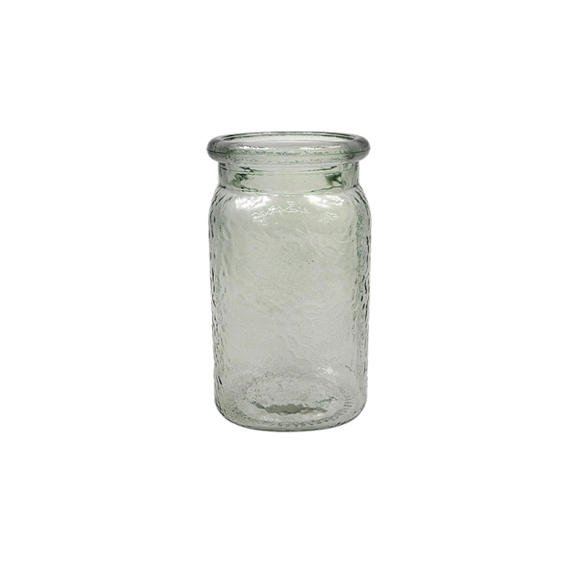 Green Decorative Glass Vase in Autumn YD-TDH-090