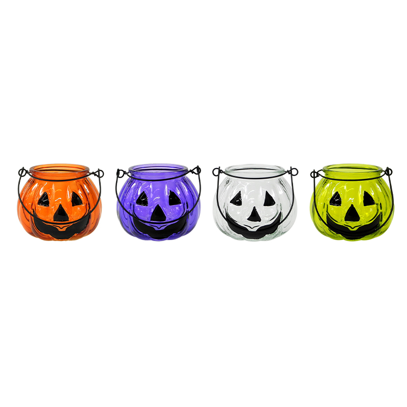 Halloween Pumpkin Candle Holder YD-HAL-073