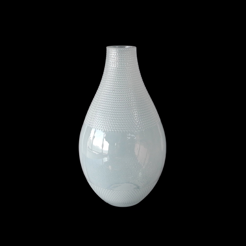 White Polka Dot Pattern Vase YD-ND-238