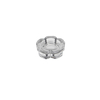 Flower Glass Candle Holder YD-HDWC-175