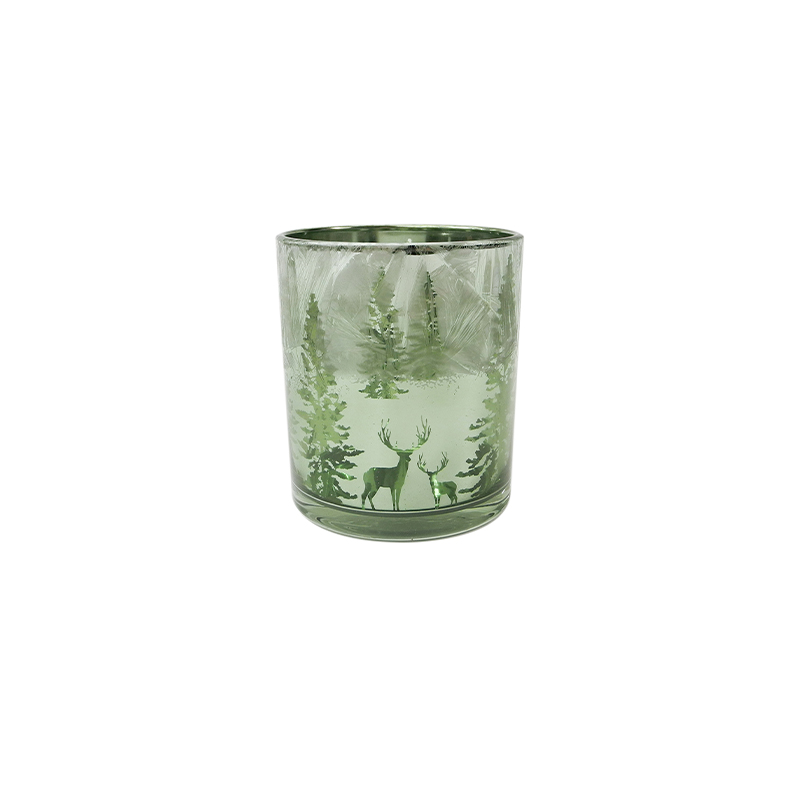 Elk Inner Electroplated Glass Wax Bottle YD-CX-085