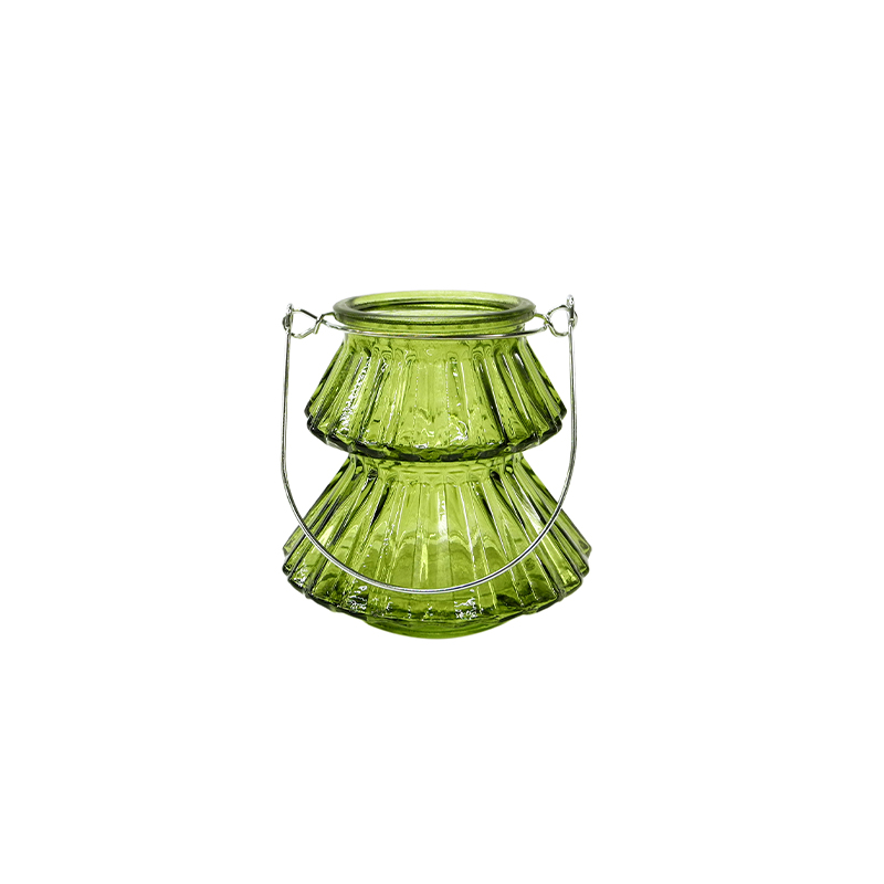 Christmas Tree Glass Candle Holder YD-CX-092
