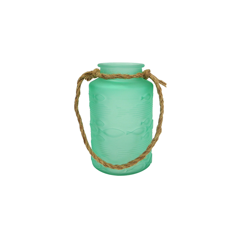 Fish Texture Glass Vase YD-OBS-146