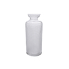 Clear Glass Vase With Horizontal Stripes YD-CGV-048