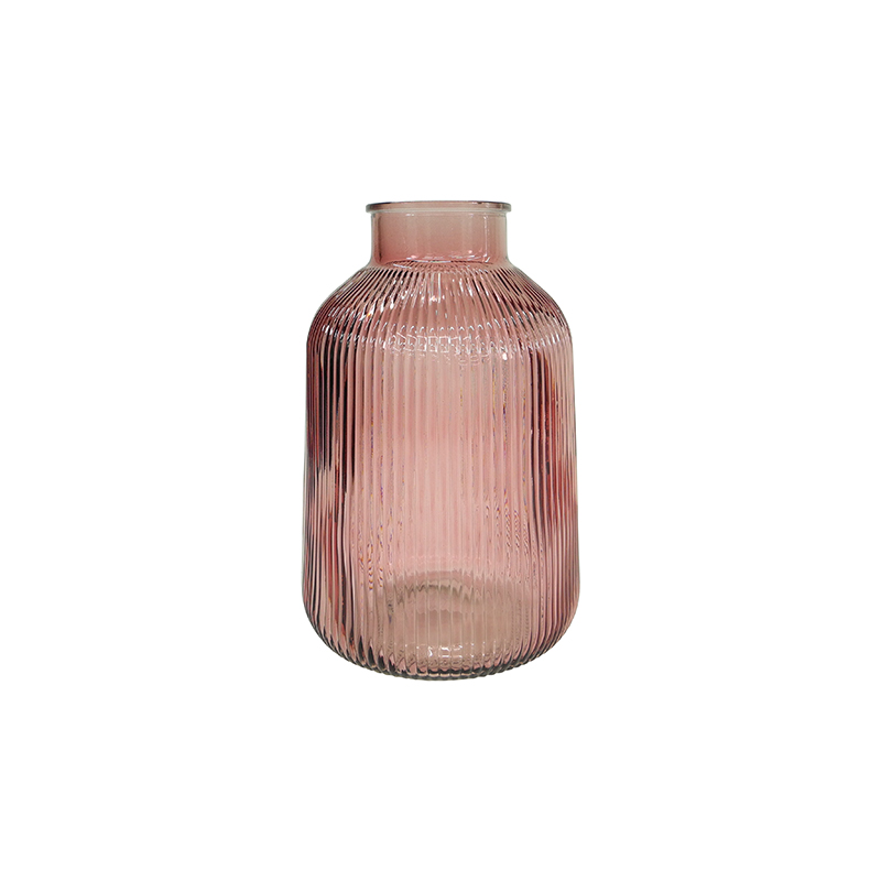 Striped Glass Vase YD-SS-104