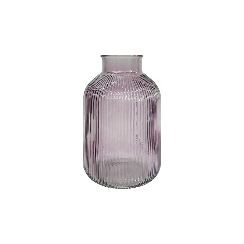 Striped Glass Vase YD-SS-104