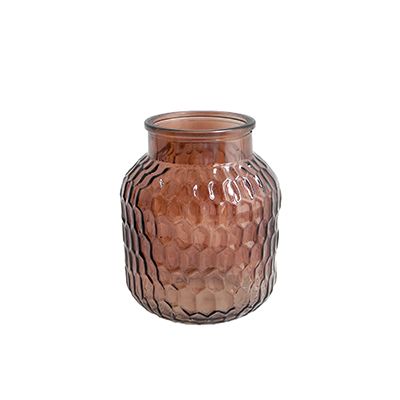 Yorklsun Glassware Brown Vintage Glass Vase YD-HDWC-068