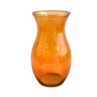 Yorklsun Glassware Orange Glass Vase YD-TDH-022