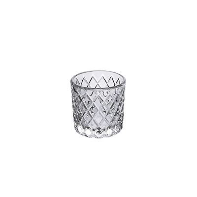 Transparent Diamond Candle Holder & Wax Bottle YD-HDWC-017