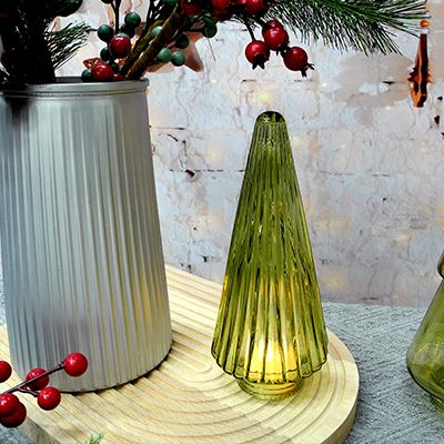 Christmas Tree Candle Holder & Wax Bottle YD-ND-050