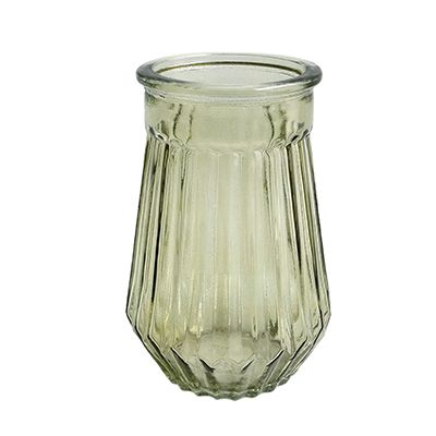 Yorklsun Glassware Green Candle Holder& Wax Bottle YD-ND-178