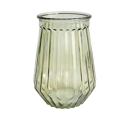 Yorklsun Glassware Green Candle Holder& Wax Bottle YD-ND-178