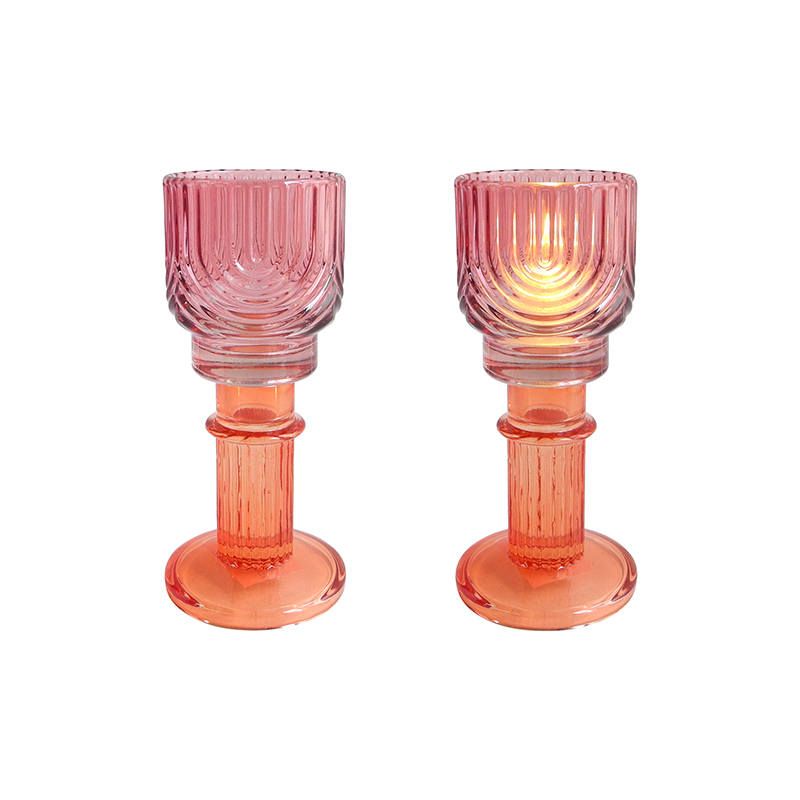Striped Modern Candle Holder YD-HDWC-230