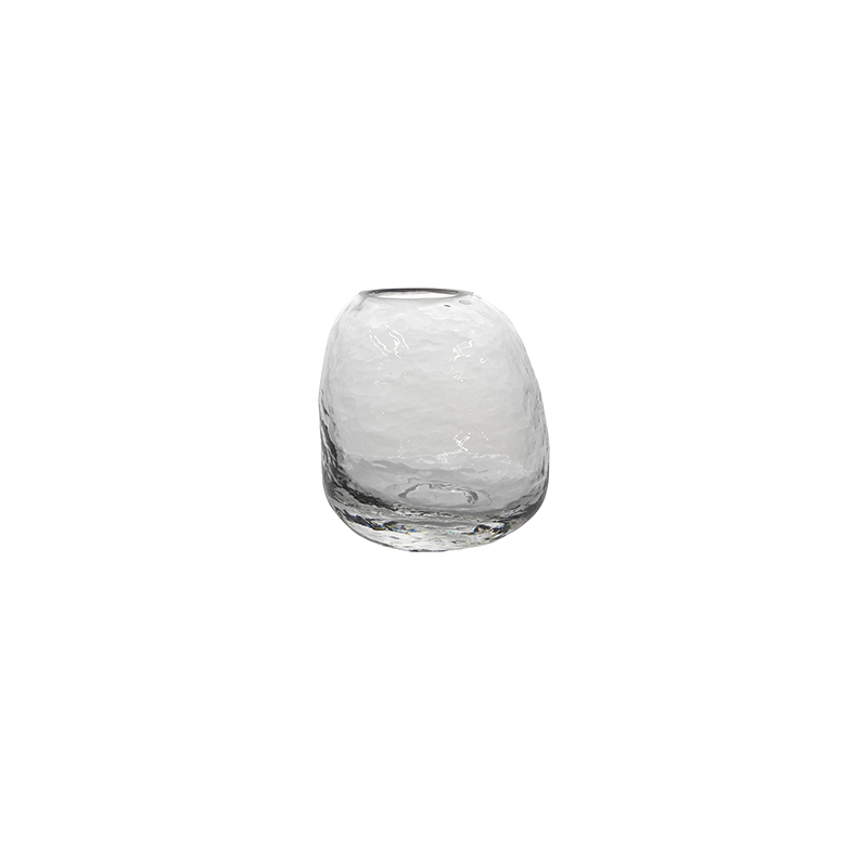 Special Shaped Clear Glass Vase YD-CGV-181