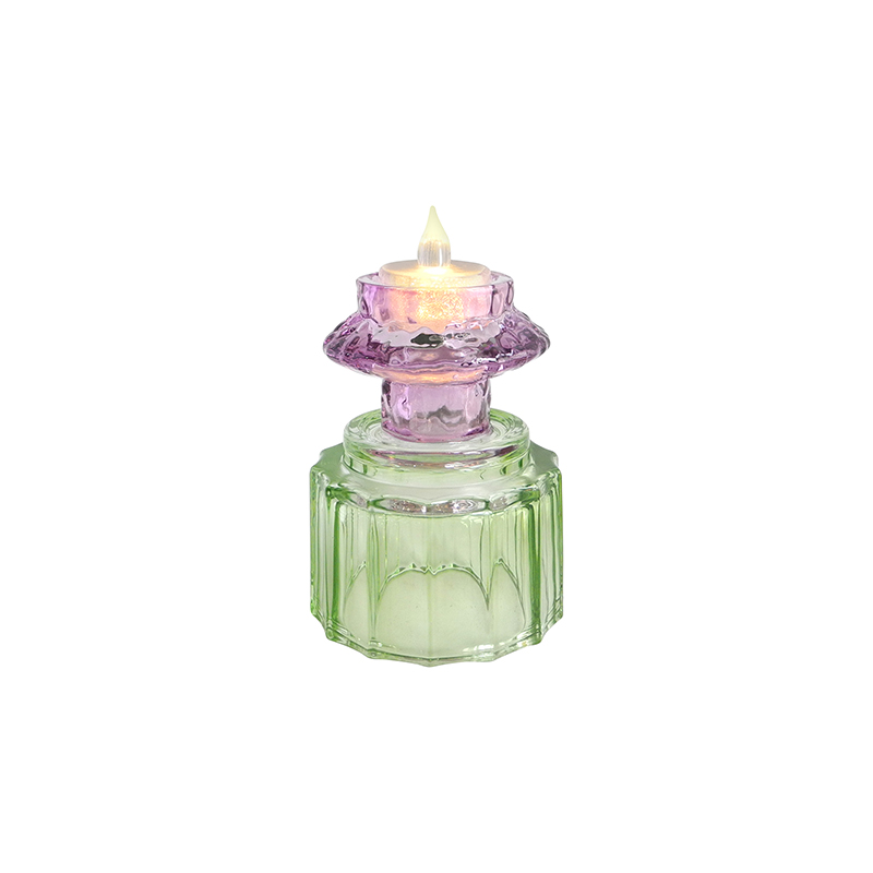 Grape Color Modern Candle Holder YD-HDWC-214