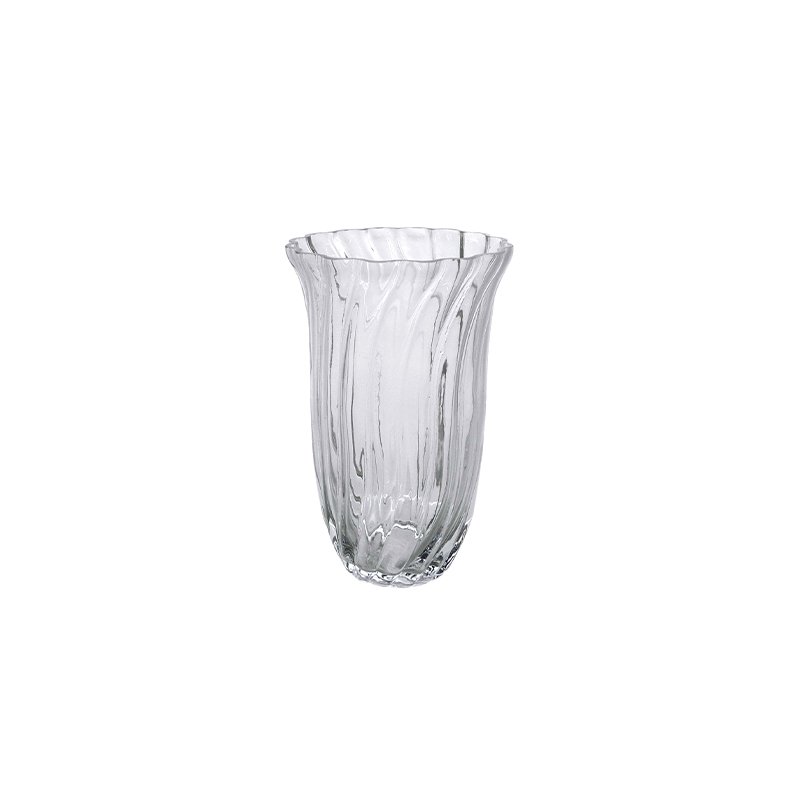 Knob Line Glass Vase YD-CGV-160