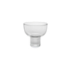 Bowl-shaped Striped Glass Vase YD-CGV-129
