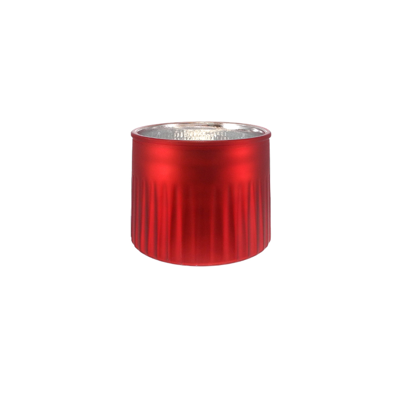 Internal Electroplated Glass Candleholder YD-CX-169