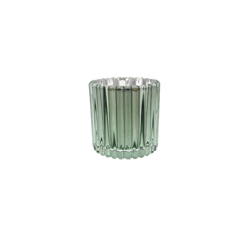 Striped Electroplated Candleholder YD-CX-173